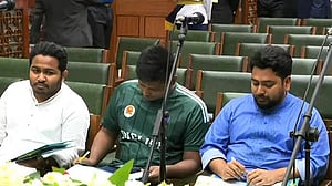 National Citizen Party lawmakers sworn in to parliament and reform council