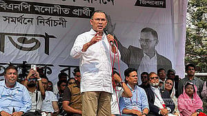 ‘Give us the chance to rebuild the country,’ Tarique Rahman says at Banani rally