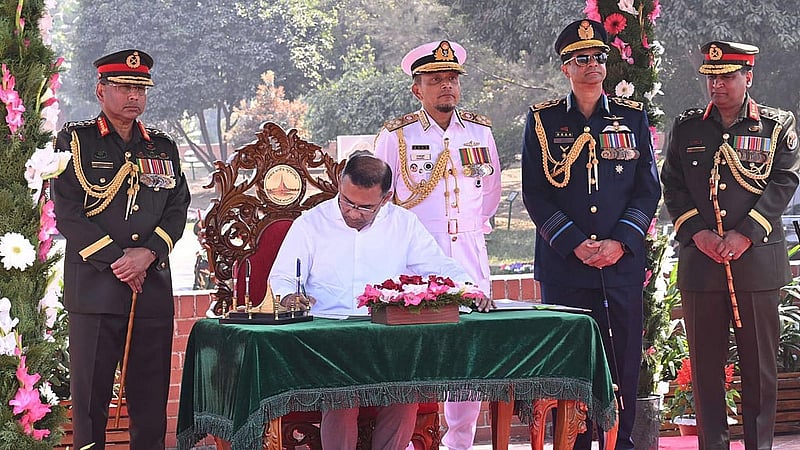 PM Tarique Rahman begins work to 'fulfil martyrs’ vision of a democratic Bangladesh'