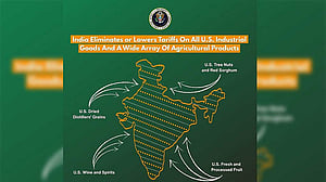 Pakistan-administered Kashmir shown as India in Trump administration map