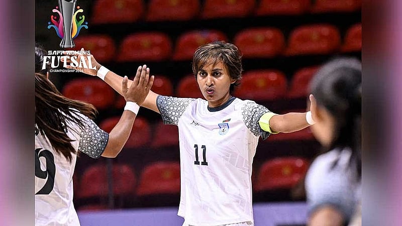 Bangladesh thrash Maldives to win maiden SAFF Women's Futsal Championship