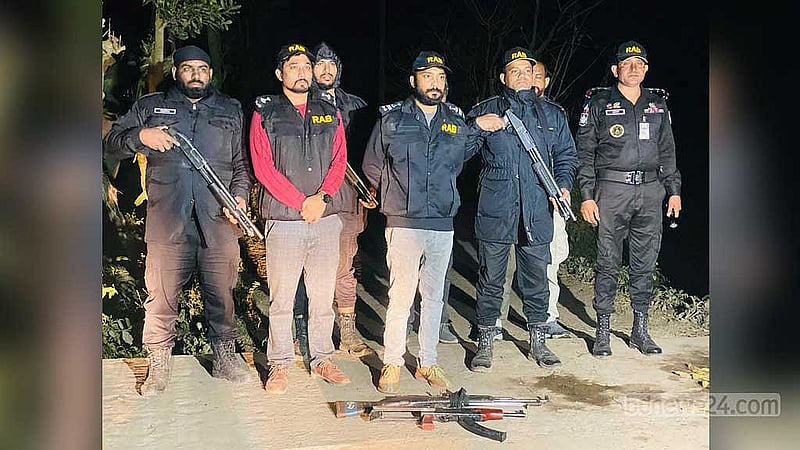 RAB recovers Highway Police firearm ‘looted’ during July Uprising in Cumilla