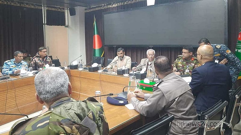 Election Commission holds law and order coordination meeting