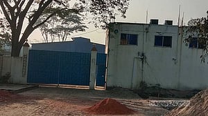 A battery plant operates next to a primary school in Narsingdi. Its smoke has turned lessons into a daily health risk