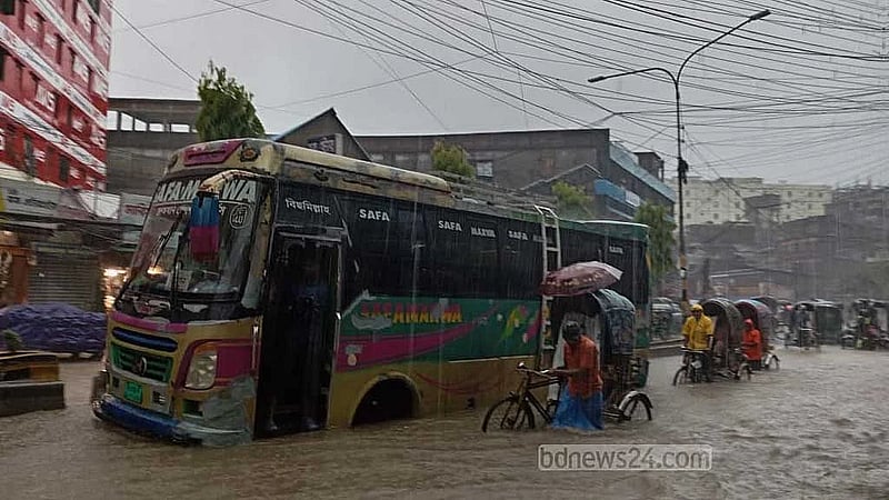 Chattogram records heaviest 24 hours of rainfall in 42 years