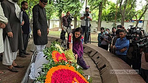 Last tributes for Prof Abul Quasem Fazlul Huq at Bangla Academy