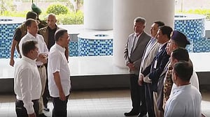 PM Tarique Rahman at office after Eid break