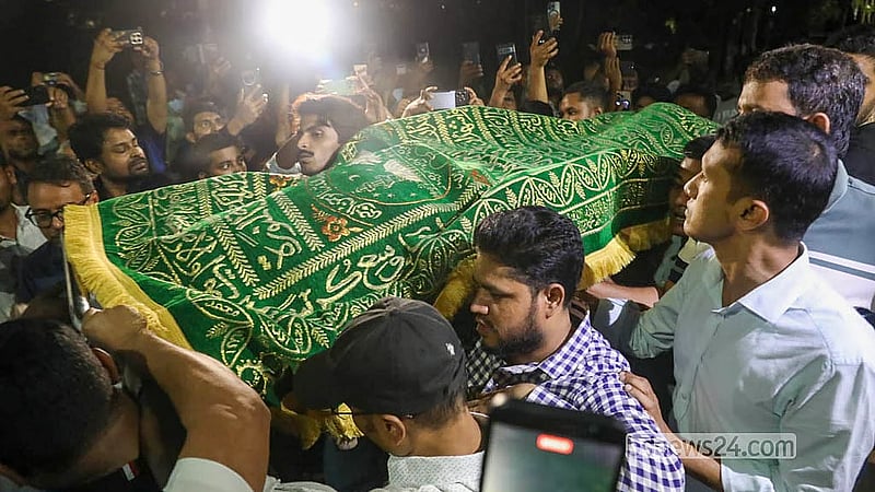 After Dhaka funeral, Tofail Ahmed’s body taken to mortuary before final journey to Bhola