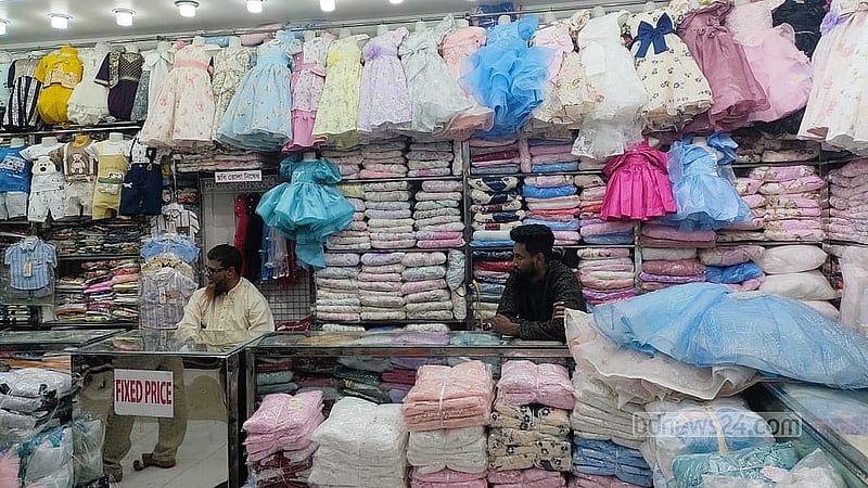 Dhaka Eid shopping 2026: Children's fashion trends at malls, footpaths