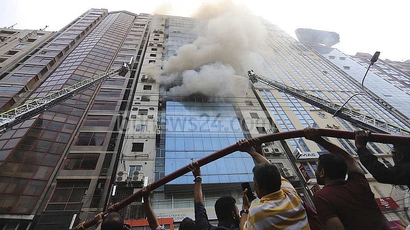 FR Tower fire: Developer Rupayan chairman excluded from charge sheet as flat owners move High Court to stay trial
