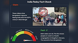 Viral videos alleging illegal migrants fleeing West Bengal after BJP win debunked