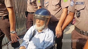 Former chief justice Khairul Haque held over fresh murder charges, release blocked