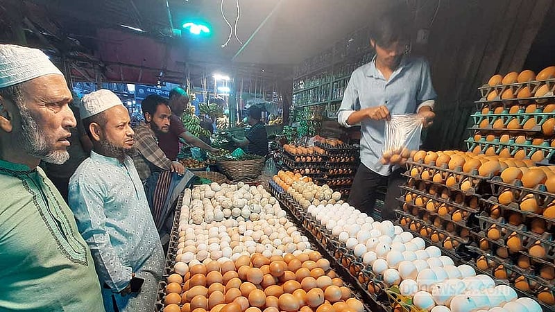Egg prices crack Dhaka markets at Tk 140 per dozen