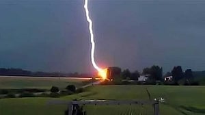 Lightning strikes kill four farmers in Mymensingh, Naogaon while harvesting paddy