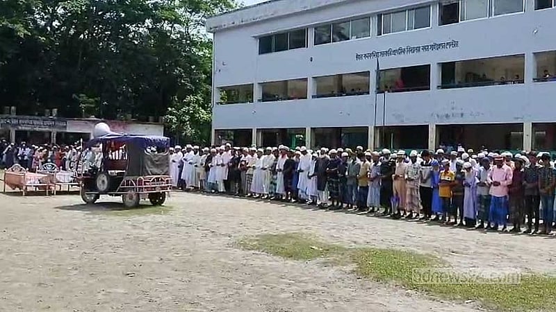 A family gone, buried side by side in Patuakhali after Fatullah gas blast