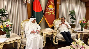 Qatar Labour Minister Ali bin Saeed meets PM Tarique Rahman