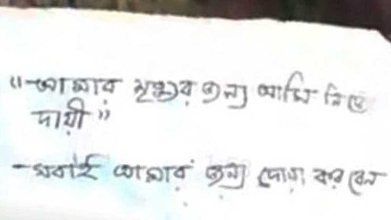 Decapitated body of man recovered in Rangpur, note says ‘responsible for own death’