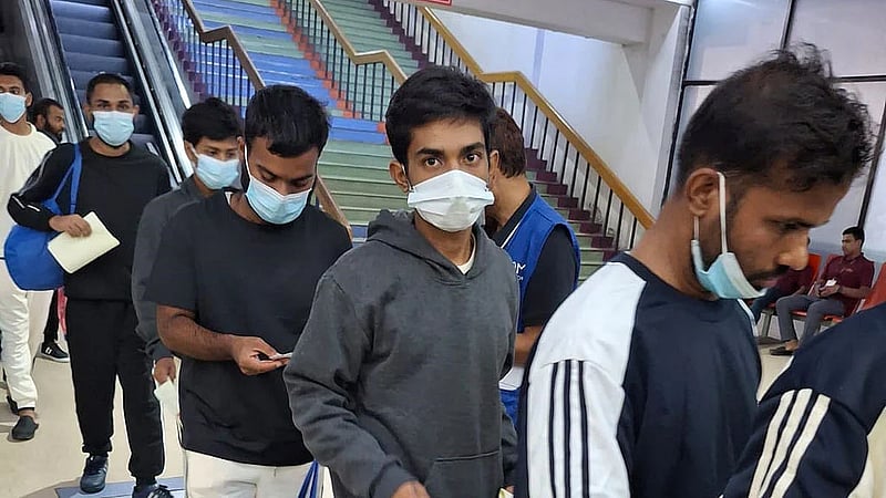 174 Bangladeshis alleged for unauthorised entry return from Libyan detention centre