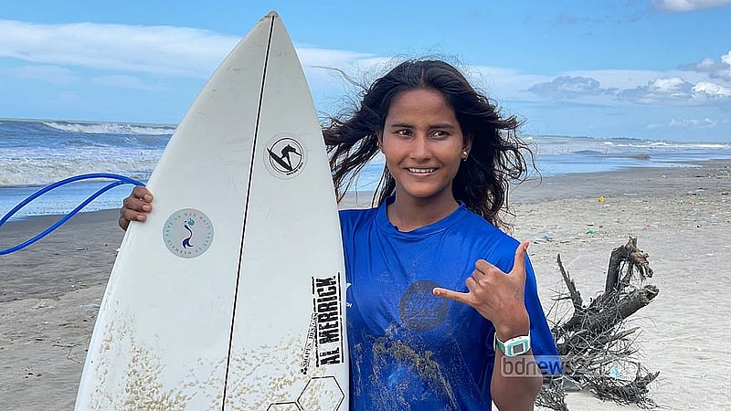 Fatema, who once knew ‘nothing about surfing’ will represent Bangladesh in Asian Games