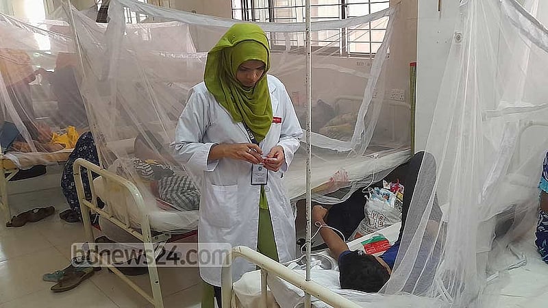 Hospital admissions with dengue exceed 10,000 in Bangladesh with 429 cases in a day