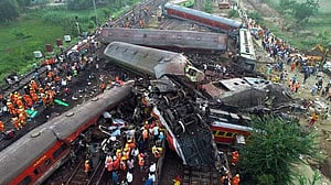 Eight killed in train collision in central India