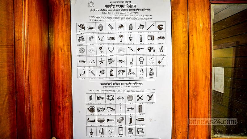 Parliamentary election: 119 symbols reserved for registered parties, independent candidates