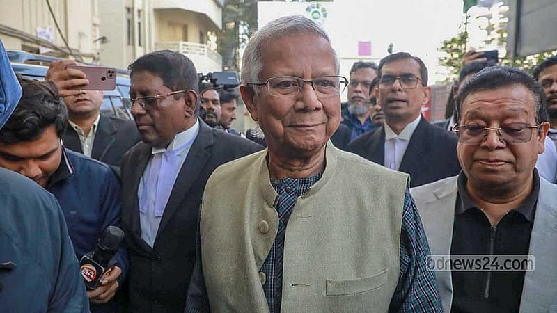 Labour law case: Bail for Yunus extended