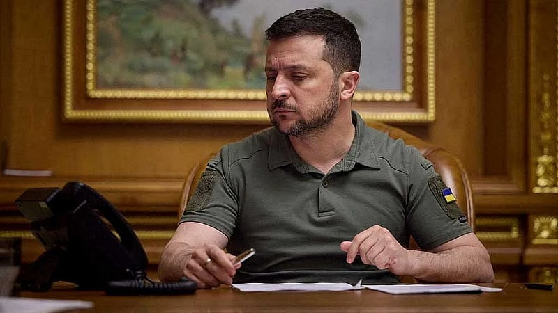 Zelensky touts new 'drone missile', calls Putin 'sick old man'