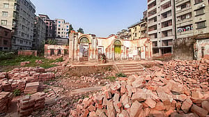 Century-old structure razed in Old Dhaka
