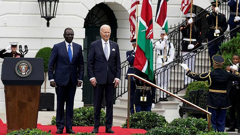 Biden welcomes Kenya's Ruto to White House with investments, promises