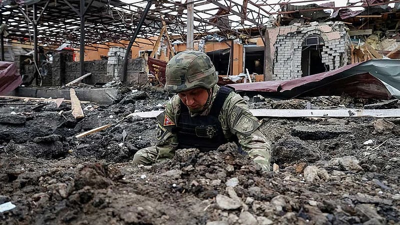 Seven dead in Russian strikes on Kharkiv as Kyiv pleads for weapons