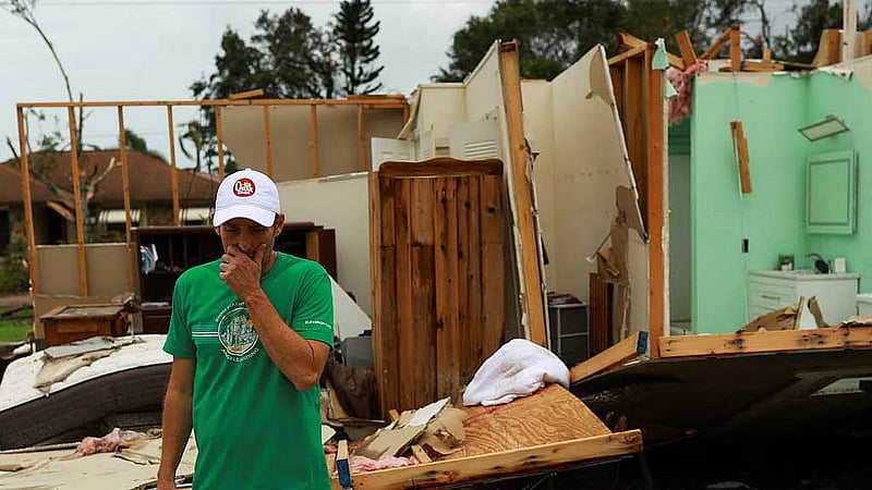 Battered Florida begins long recovery from back-to-back major hurricanes