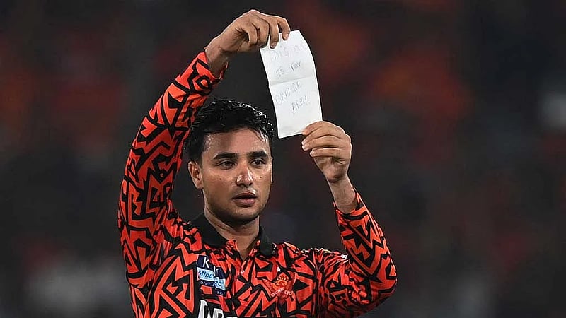 Hyderabad's Abhishek writes own script in special IPL ton