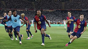 Barcelona sink Real Madrid in extra time to win Copa del Rey title
