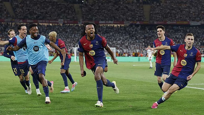 Barcelona sink Real Madrid in extra time to win Copa del Rey title