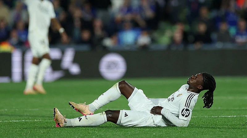 Real Madrid's Camavinga out for season with groin injury