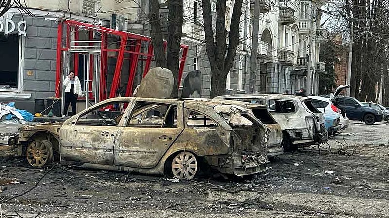 Russian missile strike kills 32 in Ukraine's Sumy, Kyiv says