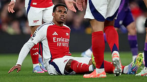 Arsenal lose injured defender Gabriel for rest of the season