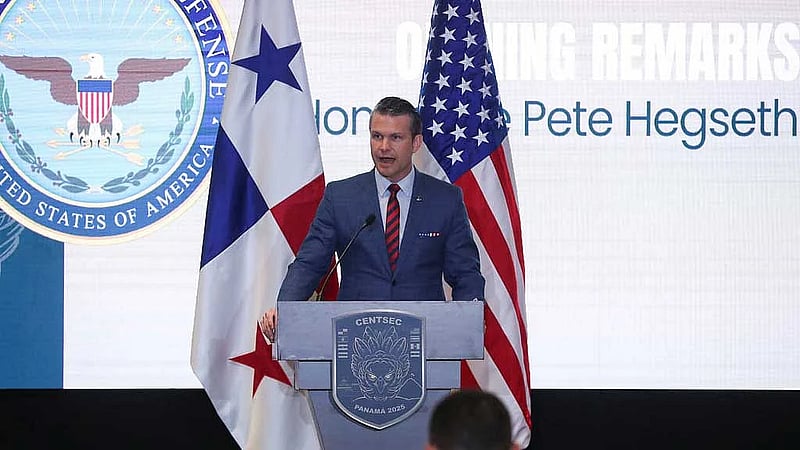Panama should secure canal with US not China, Hegseth says