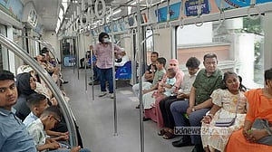For many Dhaka families, joyrides on metro rail bring festive cheer on Eid
