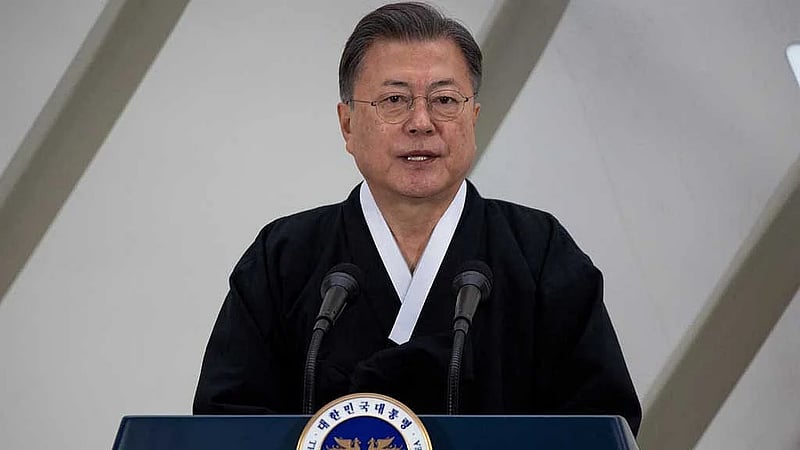 South Korea prosecutors indict ex-president Moon Jae-in for bribery