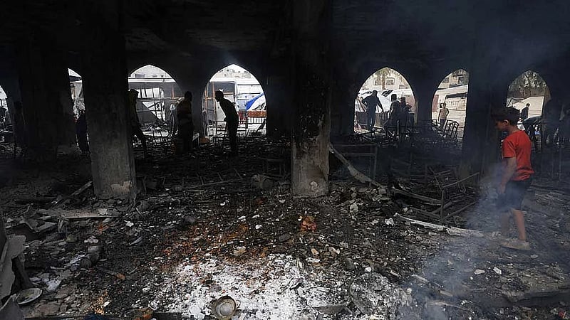 Israeli strikes kill 10 at Gaza shelter, Israel says targeted militants