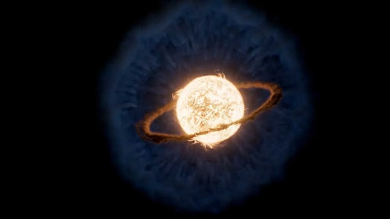 Webb telescope documents alien planet's death plunge into a star