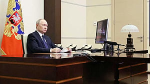 Putin congratulates commanders for 'victory' in Kursk, Kremlin says