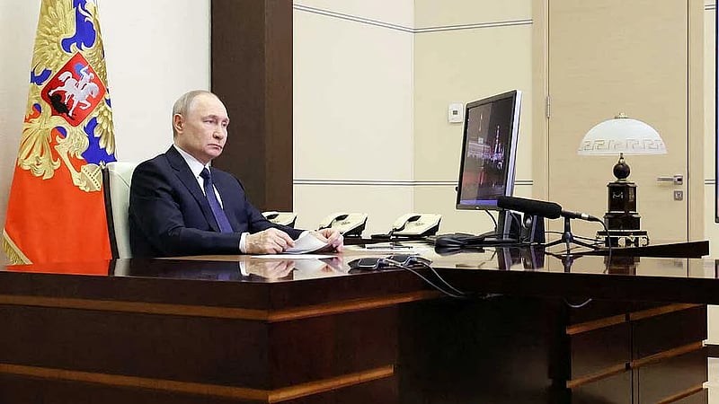 Putin congratulates commanders for 'victory' in Kursk, Kremlin says