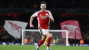 Arsenal begin to believe as Rice makes it happen