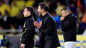 Simeone laments flat Atletico after Las Palmas loss as title hopes fade