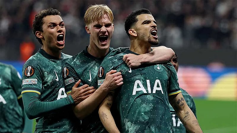 Tottenham sntaches 2-1 victory against Eintracht, reaches Europa semi-finals