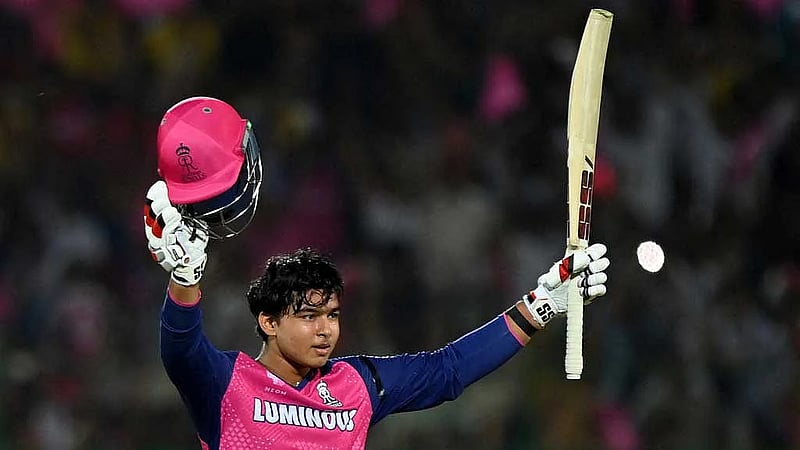 Suryavanshi, 14, becomes youngest men's T20 centurion