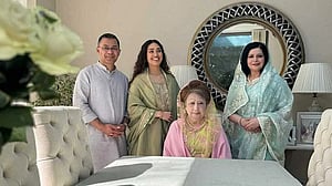 BNP chief Khaleda enjoys stroll in London park with son Tarique